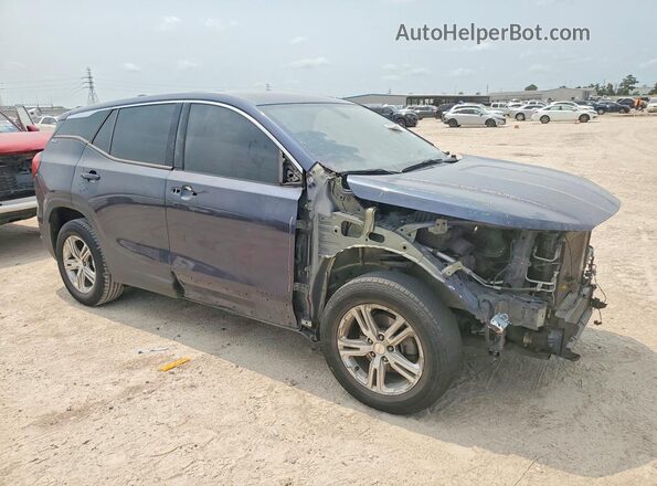 3GKALTEV2KL233485 2019 GMC TERRAIN Blue Front right