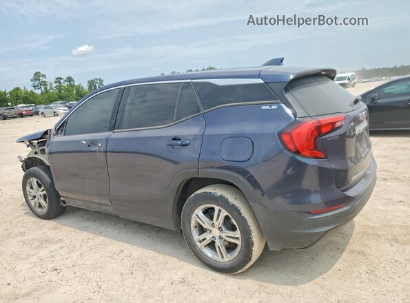 3GKALTEV2KL233485 2019 GMC TERRAIN Blue Rear left