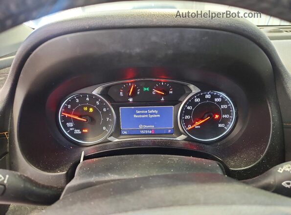 3GKALTEV2LL151368 2020 GMC TERRAIN Charcoal Սարքավորումների վահանակի տեսք