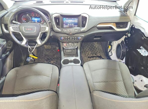 3GKALTEV2LL182197 2020 GMC TERRAIN White წინა პანელის ხედი