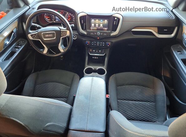 3GKALTEV2ML317163 2021 GMC TERRAIN Черный Вид панели приборов