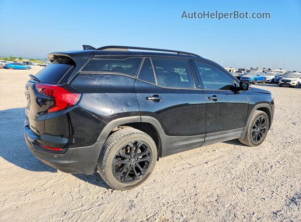 3GKALTEV2ML317163 2021 GMC TERRAIN Черный Задняя правая четверть