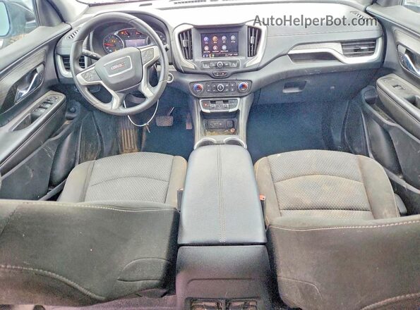 3GKALTEV2NL252879 2022 GMC TERRAIN Черный Вид щитка приборов