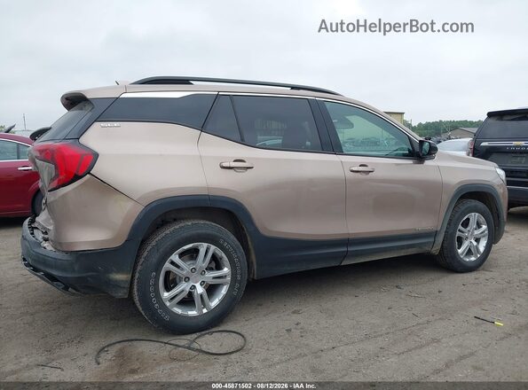 3GKALTEV3JL312792 2018 GMC TERRAIN Brown Vista interior trasera