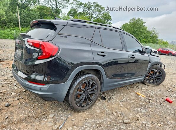 3GKALTEV3KL116885 2019 GMC TERRAIN Black უკანა მარჯვენა