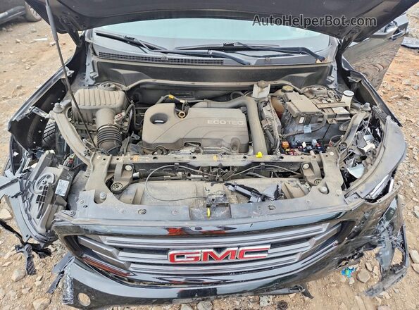 3GKALTEV3KL116885 2019 GMC TERRAIN Black ძრავის განყოფილების ხედი