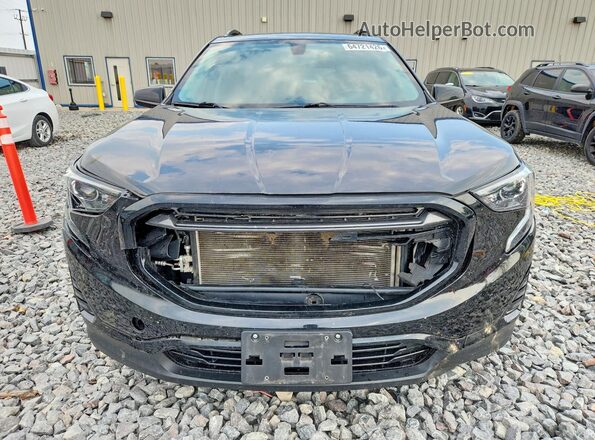 3GKALTEV3KL147568 2019 GMC TERRAIN Black Դիմացի տեսք