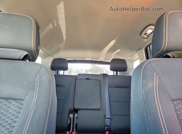 3GKALTEV3KL217277 2019 GMC TERRAIN White Vista de los asientos traseros