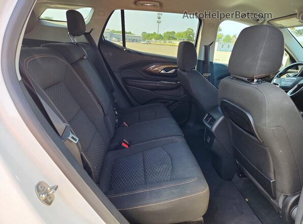 3GKALTEV3KL217277 2019 GMC TERRAIN White Vista interior trasera