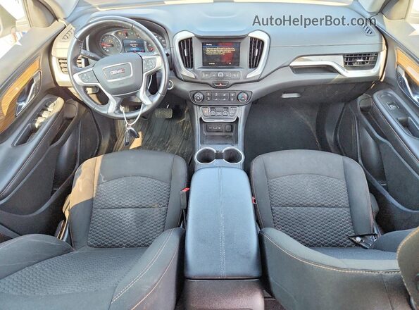 3GKALTEV3KL217277 2019 GMC TERRAIN White Vista del salpicadero