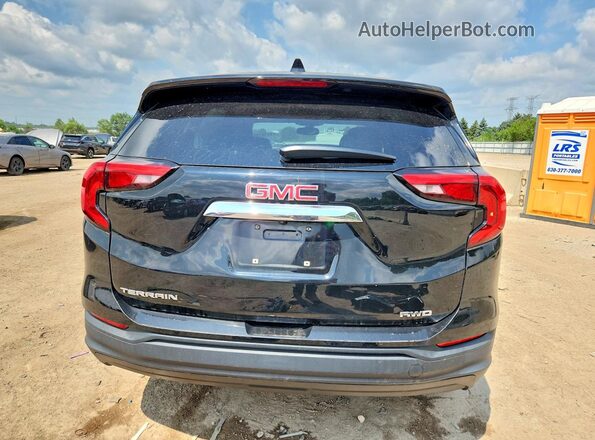 3GKALTEV3KL349116 2019 GMC TERRAIN Black უკანა ხედი