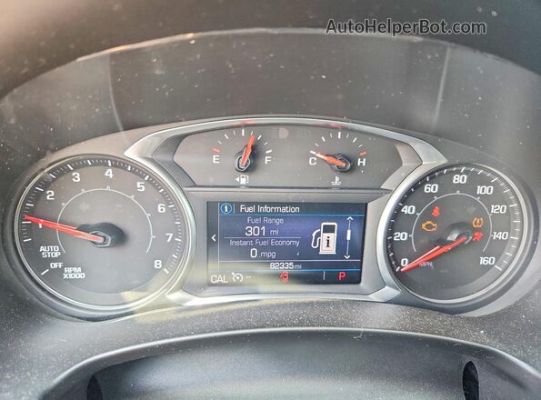 3GKALTEV3KL349116 2019 GMC TERRAIN Black ხელსაწყოთა პანელის ხედი