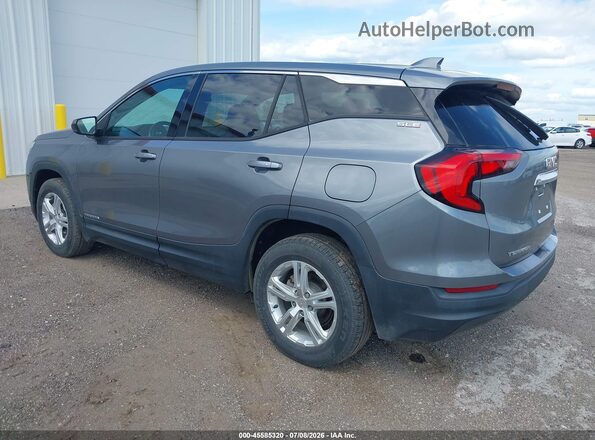 3GKALTEV3KL369575 2019 GMC TERRAIN Серый Задняя левая четверть