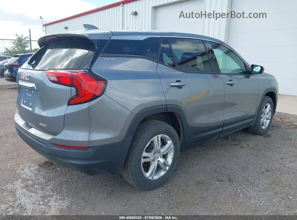 3GKALTEV3KL369575 2019 GMC TERRAIN Серый Задняя правая четверть