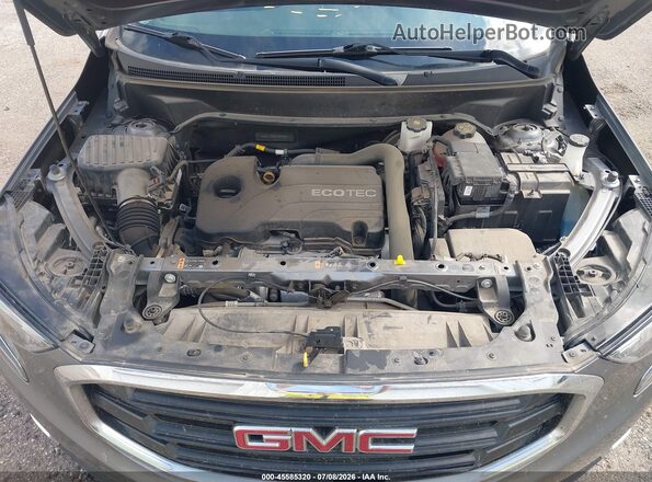 3GKALTEV3KL369575 2019 GMC TERRAIN Серый Вид сзади