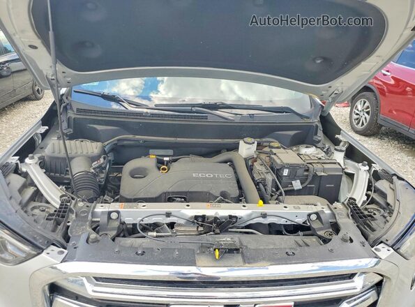 3GKALTEV3KL397831 2019 GMC TERRAIN Silver ძრავის განყოფილების ხედი