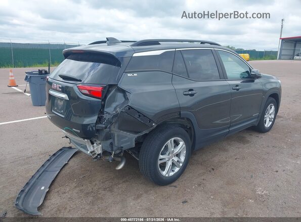 3GKALTEV3ML390977 2021 GMC TERRAIN Gray Tył prawy