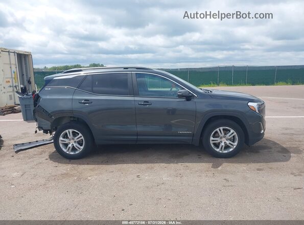 3GKALTEV3ML390977 2021 GMC TERRAIN Gray Widok wnętrza 360 stopni