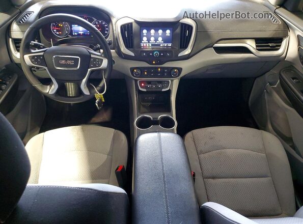 3GKALTEV3NL177397 2022 GMC TERRAIN Black Вид панелі приладів