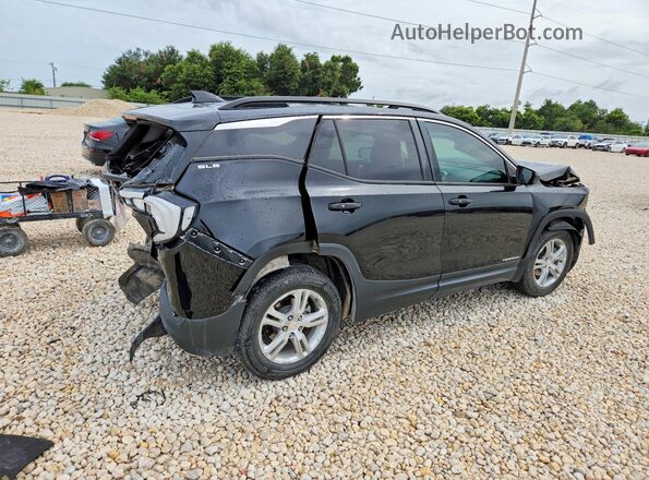 3GKALTEV4JL144175 2018 GMC TERRAIN Черный Задняя правая четверть