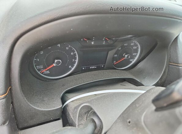 3GKALTEV4JL144175 2018 GMC TERRAIN Черный Вид щитка приборов