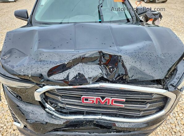 3GKALTEV4JL144175 2018 GMC TERRAIN Черный Вид задней части салона