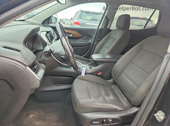 3GKALTEV4JL287353 2018 GMC TERRAIN Черный Вид салона спереди