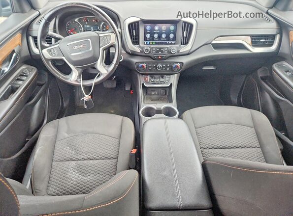 3GKALTEV4JL287353 2018 GMC TERRAIN Черный Вид панели приборов
