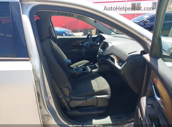3GKALTEV4JL333845 2018 GMC TERRAIN Silver წინა სალონის ხედი