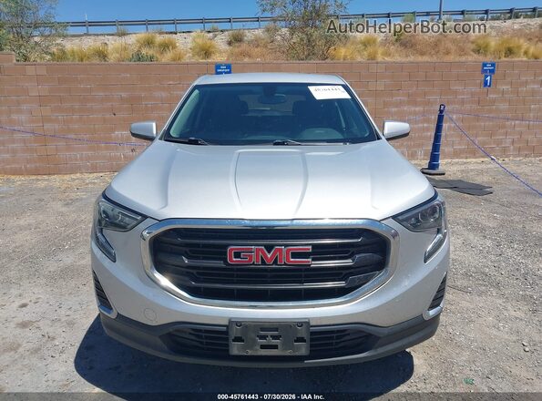3GKALTEV4JL333845 2018 GMC TERRAIN Silver ხელსაწყოთა პანელის ხედი