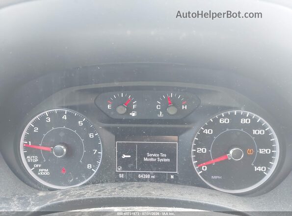 3GKALTEV4JL383497 2018 GMC TERRAIN Gray Հետևի նստատեղերի տեսք