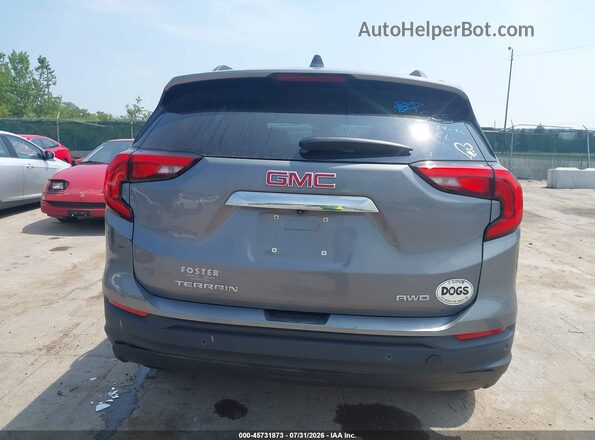 3GKALTEV4JL383497 2018 GMC TERRAIN Gray 