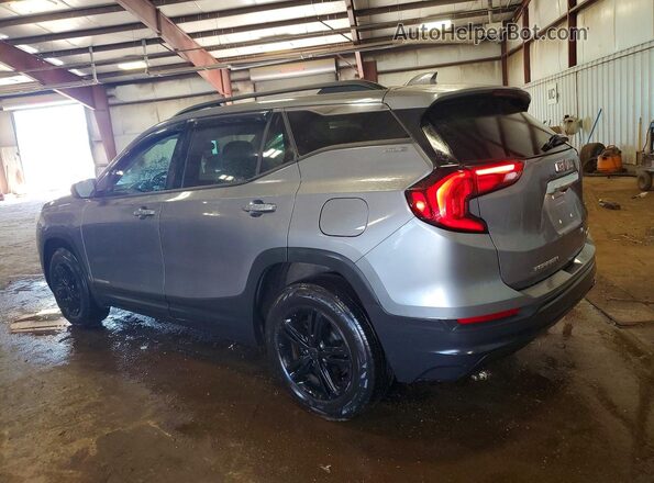 3GKALTEV4KL218079 2019 GMC TERRAIN Silver Հետևի ձախ