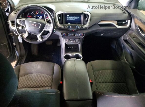 3GKALTEV4KL218079 2019 GMC TERRAIN Silver Առջևի վահանակի տեսք