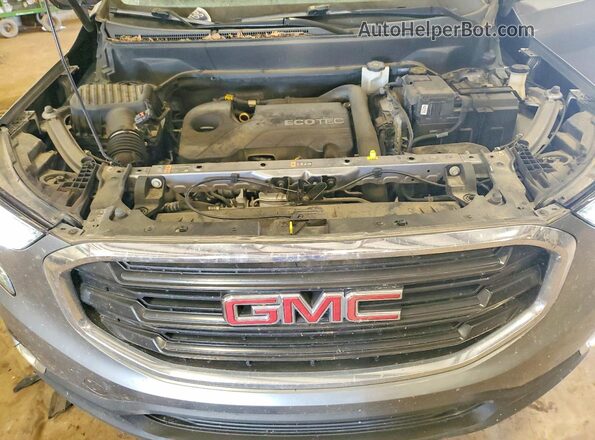 3GKALTEV4KL218079 2019 GMC TERRAIN Silver Սալոնի հետևի տեսք