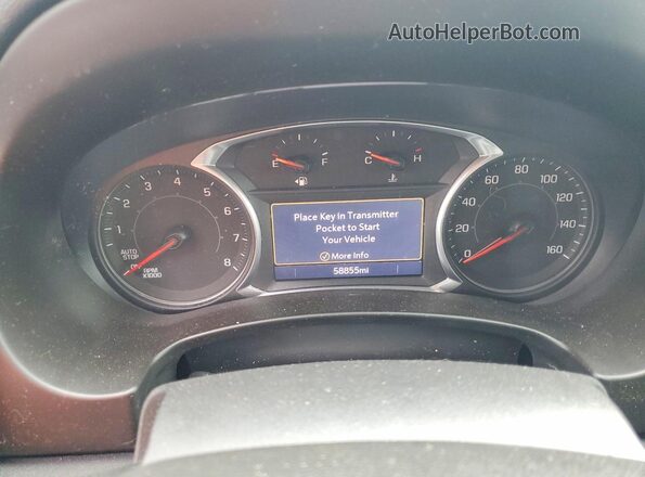 3GKALTEV4ML316242 2021 GMC TERRAIN Черный Вид щитка приборов