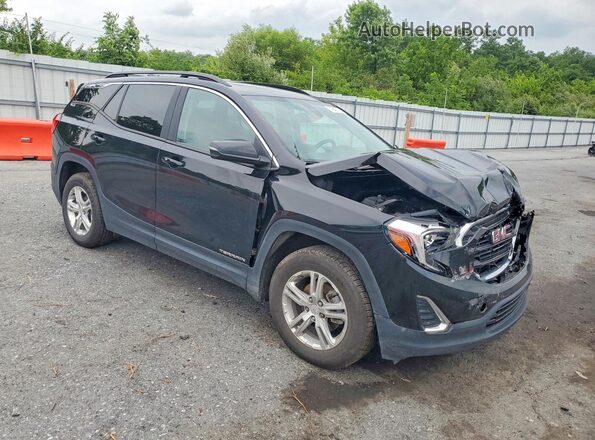 3GKALTEV4ML316242 2021 GMC TERRAIN Черный Передняя правая четверть
