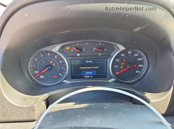 3GKALTEV4ML391152 2021 GMC TERRAIN Silver Instrument cluster view