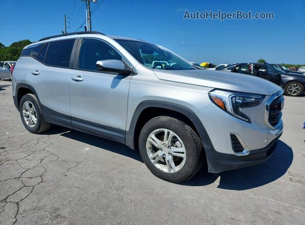 3GKALTEV4ML391152 2021 GMC TERRAIN Silver Front right