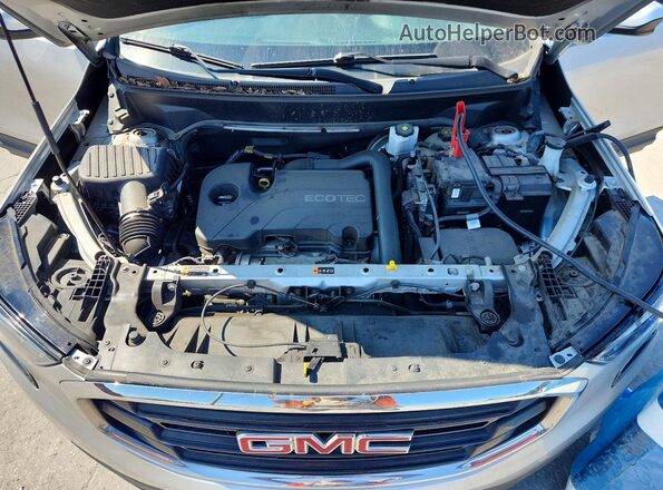 3GKALTEV4ML391152 2021 GMC TERRAIN Silver Engine compartment view