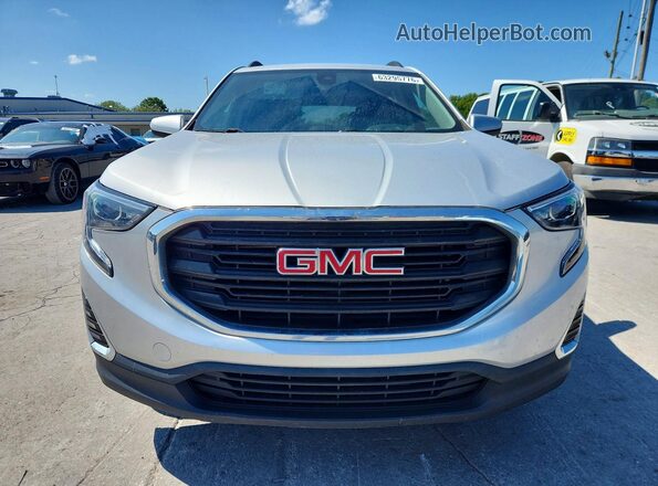 3GKALTEV4ML391152 2021 GMC TERRAIN Silver Front view