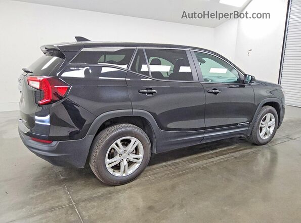 3GKALTEV4NL167431 2022 GMC TERRAIN Black Rear right