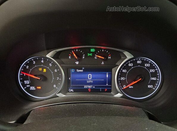 3GKALTEV4NL167431 2022 GMC TERRAIN Black Instrument cluster view