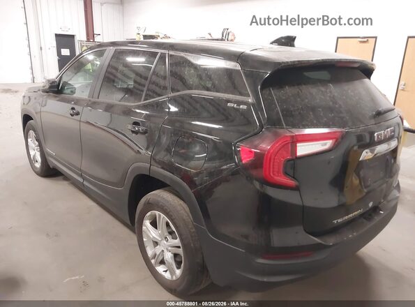 3GKALTEV4NL167784 2022 GMC TERRAIN Black Задня ліва чверть