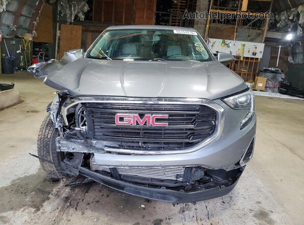 3GKALTEV5JL141561 2018 GMC TERRAIN Серый Вид спереди