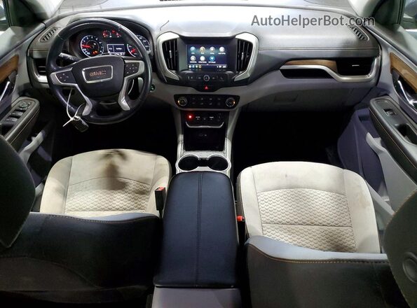 3GKALTEV5JL141561 2018 GMC TERRAIN Серый Вид панели приборов