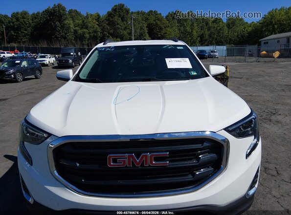 3GKALTEV5KL120890 2019 GMC TERRAIN White Instrument cluster view