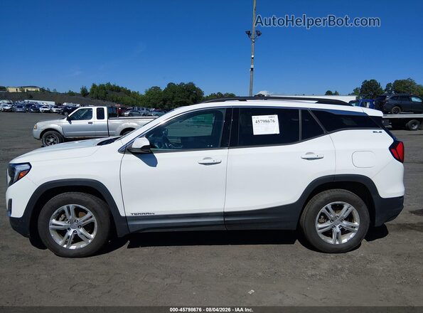 3GKALTEV5KL120890 2019 GMC TERRAIN White 360 interior view