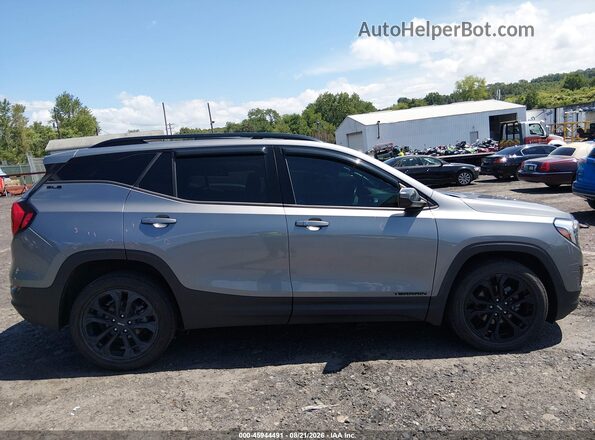 3GKALTEV5LL182520 2020 GMC TERRAIN Gray Սալոնի հետևի տեսք