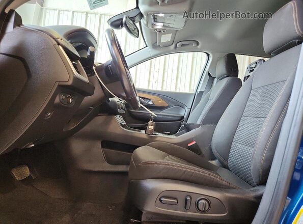 3GKALTEV5LL245339 2020 GMC TERRAIN Синий Вид салона спереди